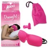 Mack’s Dreamgirl Contoured Sleep Mask – Pink, Comfortable, Adjustable, 2
