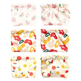 Acpetdr Mini Cosmetic Bag Makeup Bag 6 Pack Small Makeup Travel Pouches for Women & Girls, Portable Makeup Organizer Bags