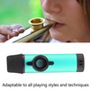 Kazoo Professional Aluminum Adjustable Tone Musical Instrument with 5Pcs Flute