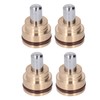 4Pcs Joystick Pusher Control Valve Standard Size Easy Installation Excavator