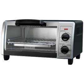 BLACK+DECKER TO1705SB Toaster Oven, Black
