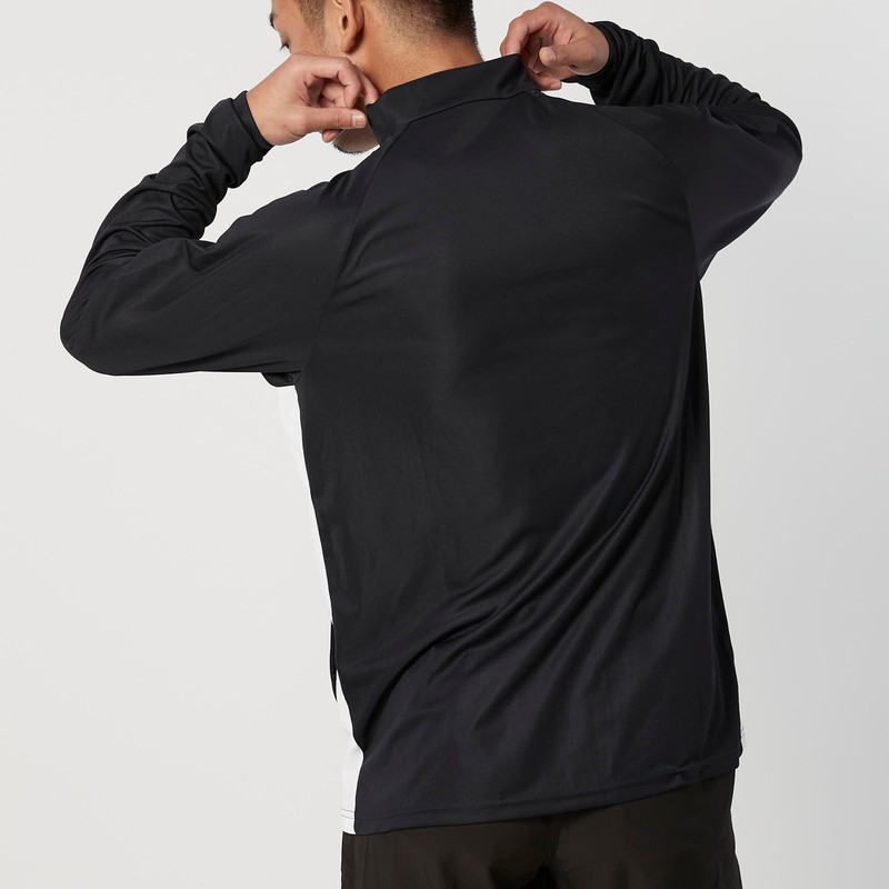 Fila 426288 Men's Plain Front Zip Color Stand UV Jacket