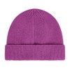 Iguana 100% Merino Wool Beanie for Men and Women Pitaya