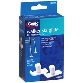 WALKER SKI GLIDES PAIR A809-00 2ct