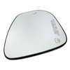 Passenger Side Mirror Glass Assembly Heated With Plastic Backing Plate