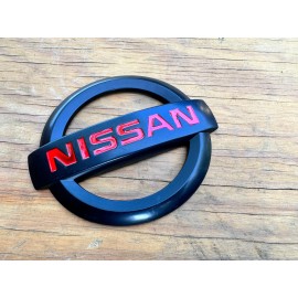 Nismo NISSAN 350Z 370Z VERSA JDM BLACK RED JDM NISMO REAR EMBLEM NEW Matte