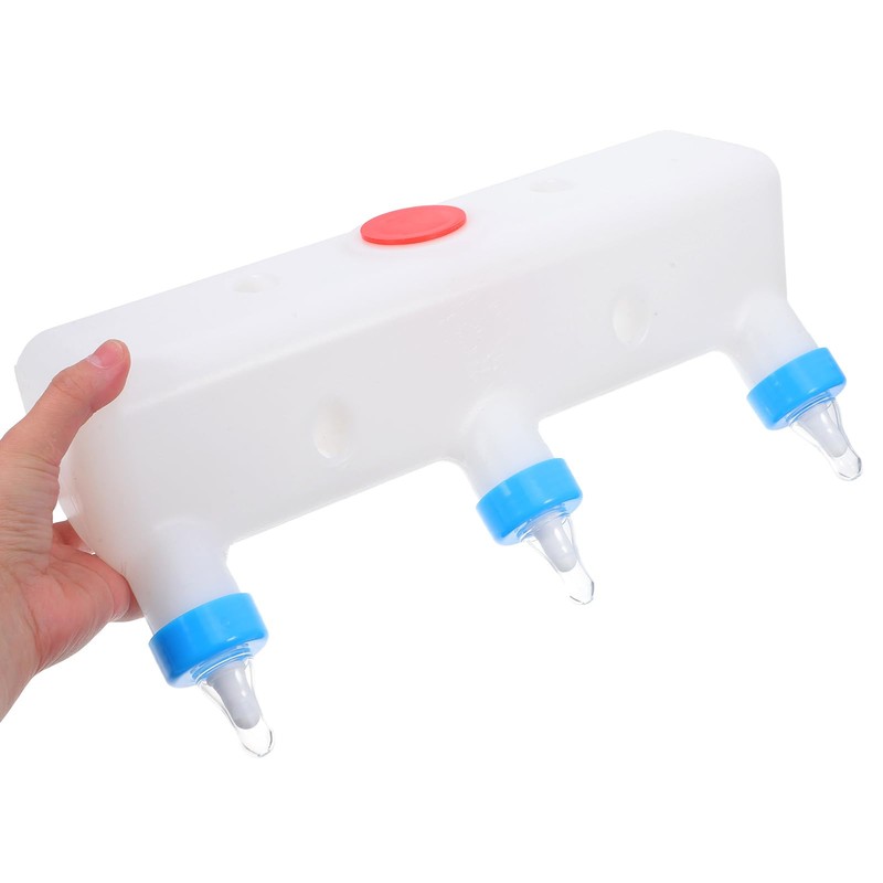 Yardwe Lamb and Pig Milk Feeder with 3 Pacifier Nipples