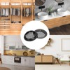 sourcing map 12Pcs Air Vents Circular Flat Soffit Vent 50mm/2"