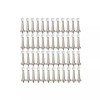 Perfect Home 48x Premium Nickel Door Stop Solid Rigid Brushed