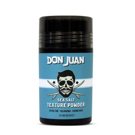 Don Juan Sea Salt Texture Powder | Extra Fine | Strong Hold | Matte Finish | Volume and Texture, 0.7 Ounce, White