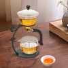 Unbranded Modern Glass Tea Set Semi-Automatic Drip Pot for Tea