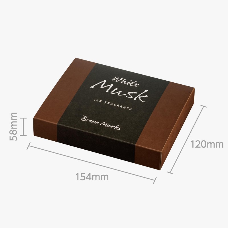 Harukado / CARALL White Musk Under Brown Marks Sheet Model