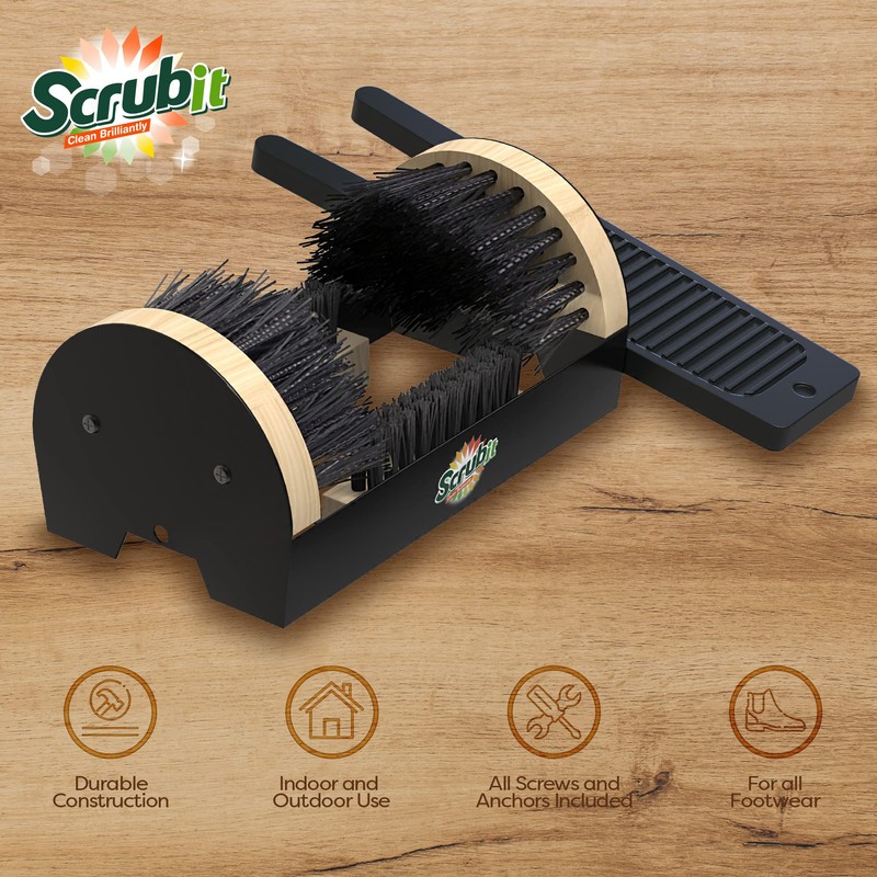 Scrubit heavy-duty boot scraper & Jack - Boot remover and