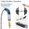 JOLGOO XLR hembra a 1/4 pulgada 0.250 in TRS cable
