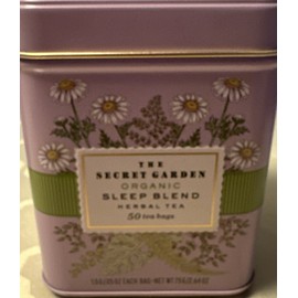 The Secret Garden Organic Sleep Blend Herbal Tea  50 Bags 2.64 Oz 11/27
