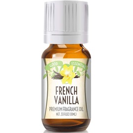 Good Essential 10ml Oils - French Vanilla Fragrance Oil - 0.33 Fluid Ounces