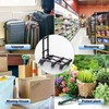 Folding Hand Truck, 500 LB Heavy Duty Luggage Cart, Portable