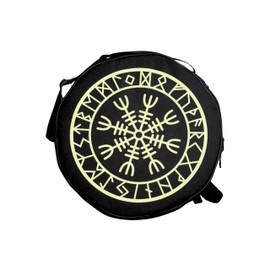 Shamanic Drums Bag, Bodhran Drum Bag, Handmade Frame Drum Bag, Hand Drum Protection (18×6 Inches)