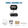 Runleader Digital Hour Meter Tachometer, Maintenance Reminder, User Shutdown, Use