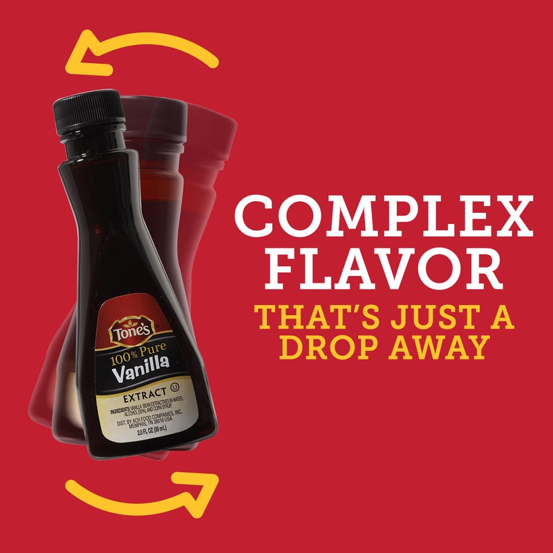 Tone's Pure Vanilla Extract, 2.00 Ounces