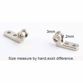 IINSSDJ 10sets Glasses Hinge Universal, Wayfarer Plastic Frame, for Plastic Frames, Sunglasses, Eyeglass Repairing Replacement Hinges