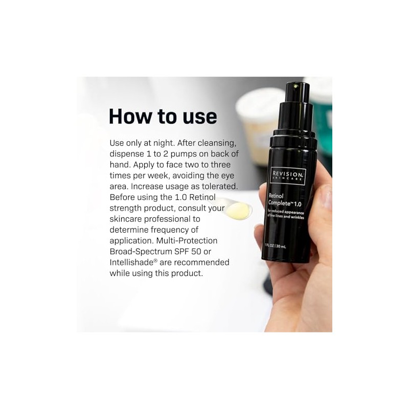 Revision Skincare Revisin Skincare Retinol completo 1,0, 1 oz.