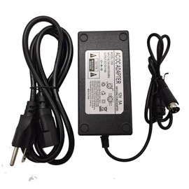 12V 5A 4-PIN AC DC Adapter for Lorex 19" 22" LCD Monitor Video Surveillance System,Wacom Cintiq 22HD 22 HD 21.5" Graphic Pen Display,Synology Disk Station DS410j DS411J DS414 DS415 NAS Server