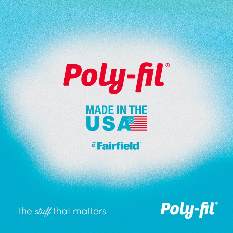 Fairfield The Original Poly-Fil, Premium Polyester Fiber Fill, Soft Pillow