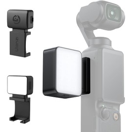 Ulanzi L168 for DJI Osmo Pocket 3 Osmo Pocket 4 Mini Light/3 Adjustable Brightness, 5800K, Waterproof, Vlog Photo Video