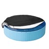 PatiencET 71 in Dog Pool Cover, Round Foldable Pet Bath