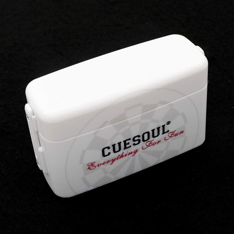 CUESOUL Dart Flights Case for ANTIE Hard Dart Case White,Extra