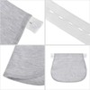 3 Pcs Waist Extender Maternity Pants Extender Pregnancy Band Extender