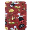 Newbridge Italian Red Bistro Chef Vinyl Flannel Backed Tablecloth, Novelty