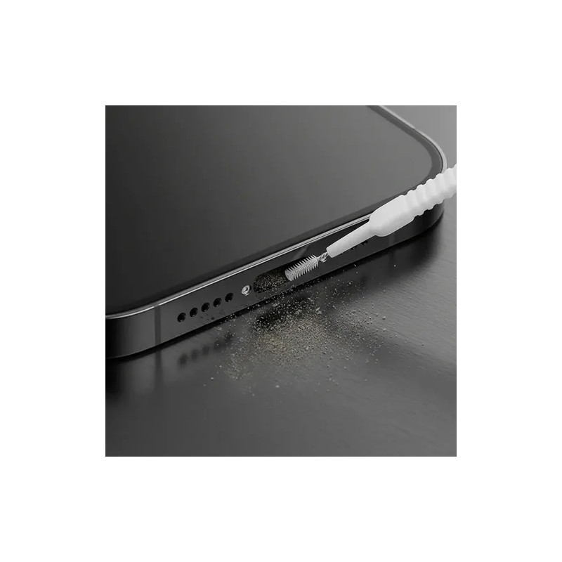 Kit 10 Cepillos Limpiador Puerto Carga Celular Tablet 6 Cm