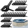 36 Pcs Winter Pool Cover Clips - Windproof Spring Clamps