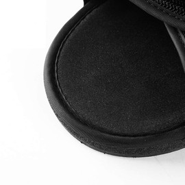 ARTIBETTER Post Op Shoe Walking Boot with Adjustable Strap Post Injury Surgical Foot Cast Sandal Square Toe Orthopedic Support Brace for Broken Bone(ML Black)