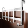 4smile Door Coat Rack for Hanging - Stainless Steel Door
