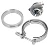 4in Downpipe Clamp Flange V Band Kit Replacement for Turbo
