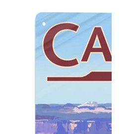 Lantern Press Canyonlands National Park, Utah - Conflunce and Bikers 48251 (6x9 Aluminum Wall Sign, Wall Decor Ready to Hang)