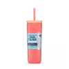 LifeStraw Go Series Water Filter Insulated Tumbler Water Bottle Apricot