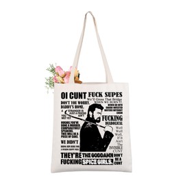 AKTAP Boys TV Series Inspired Gifts Butcher Tote Bag Boys TV Show Merchandise for Butcher Fans Shopping Grocery Shoulder Bags (Butcher Tote)