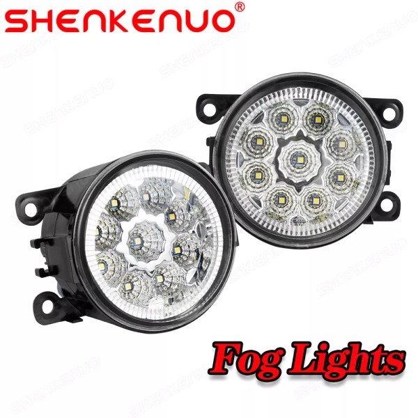 SHENKENUO Pair LED Front Bumper Fog Light Driving Lamps Replacement