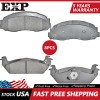 EXPPOWER Front Rear Semi-Metal Brake Pads for Dodge Dakota 2003
