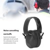 Noise Reduction Safety Ear Muffs Hearing Protection Earmuffs Foldable Sound