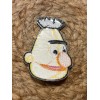 Sesame Street cartoon EMBROIDERED PATCH rare 90s Vtg Hat Iron