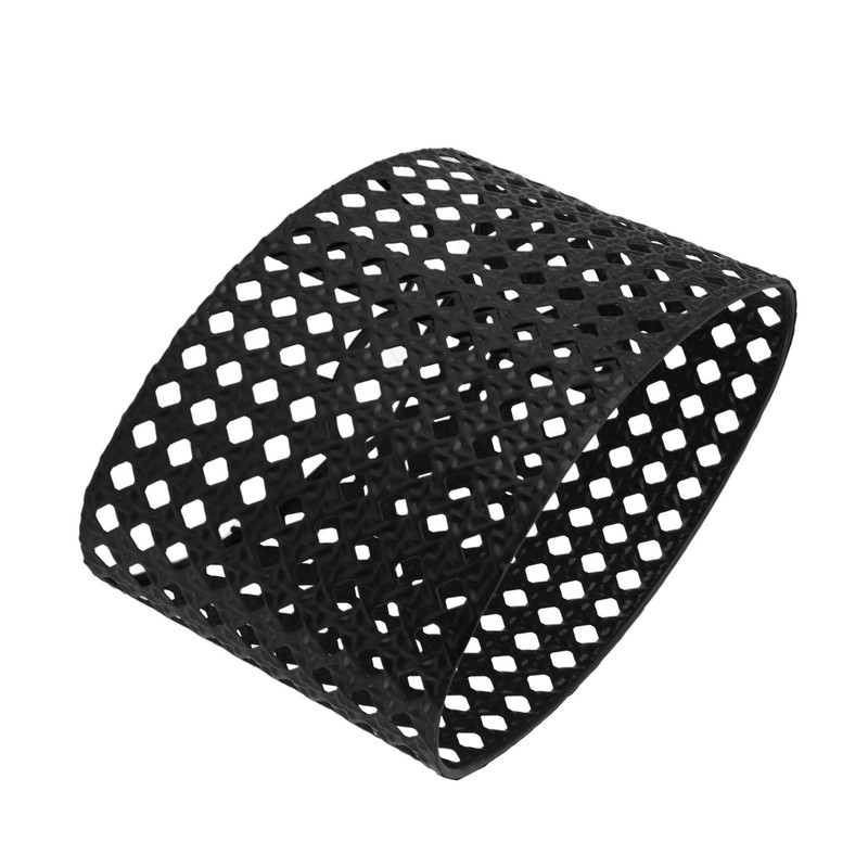 Iron Hollow Oval Lampshade Metal Engraving Hollow Lampshade Compatible for