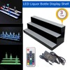 SOFEDY LED Lighted Liquor Bottle Display Shelf, 31inch LED Bar