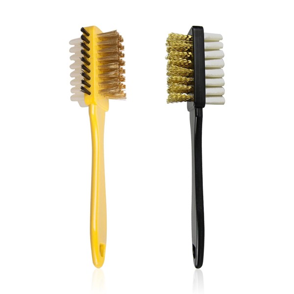 2 Pieces Of Shoe Cleaning Brush, Three-Sided Shoe Brush, Shoe