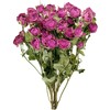 Natural Dried Flowers Bouquet Mini Dried Roses for Wedding Table