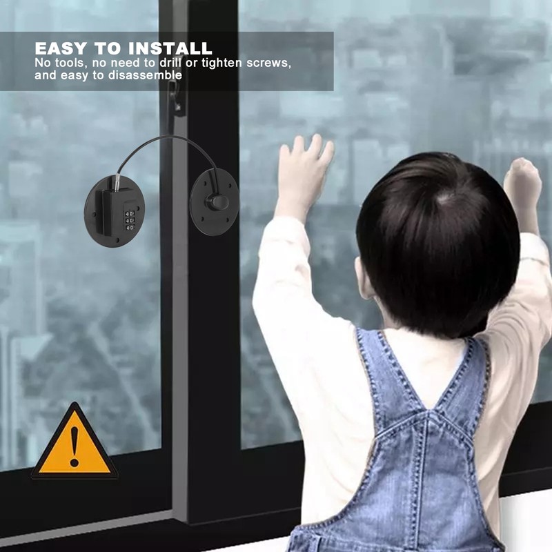 Children Protection Password Safety Lock Refrigerator Cabinet Drawer Door Window